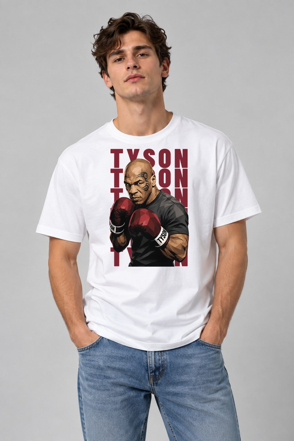 Iron Mike Tyson - White