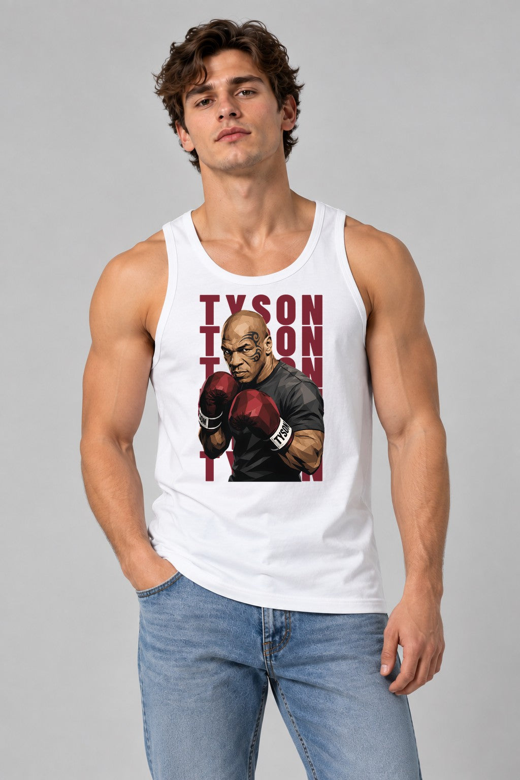 Iron Mike Tyson - White