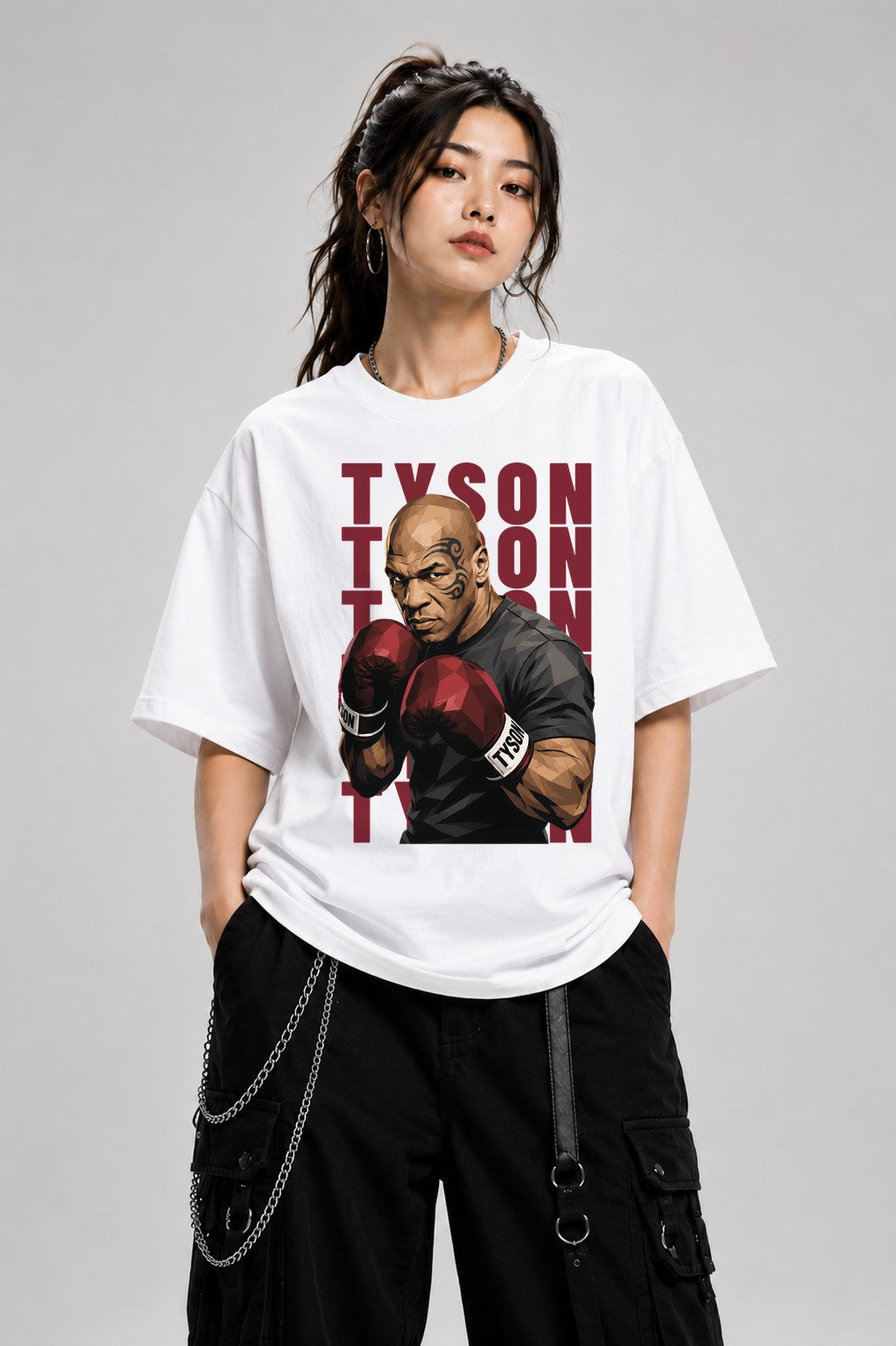 Iron Mike Tyson - White