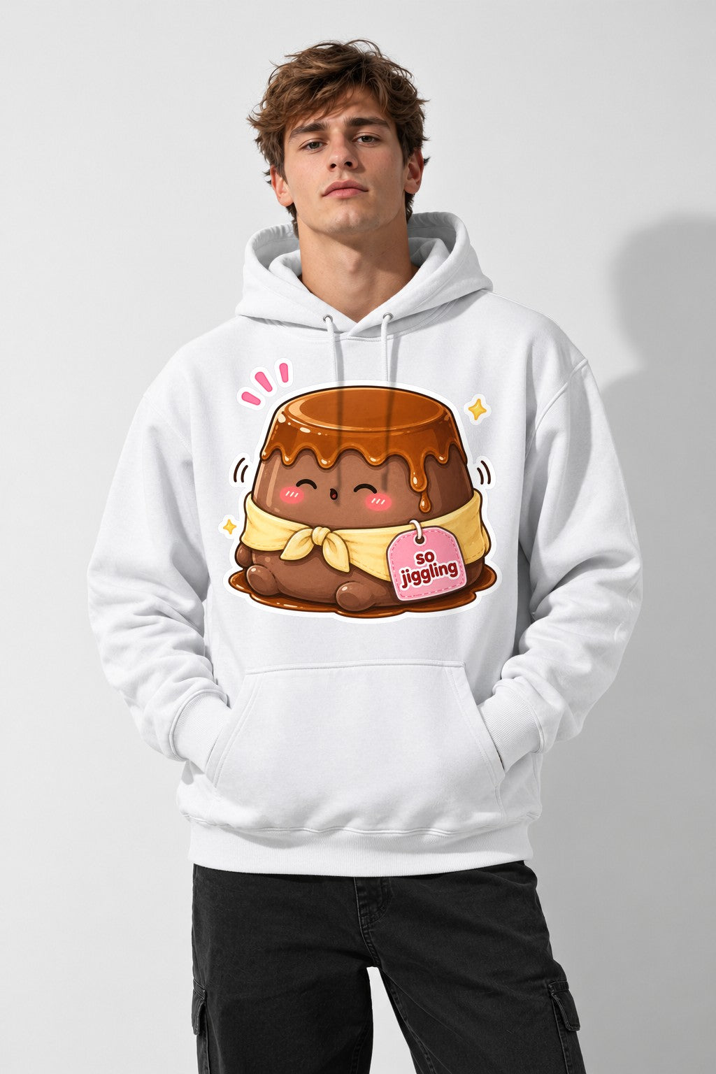 Jiggling Pudding - White