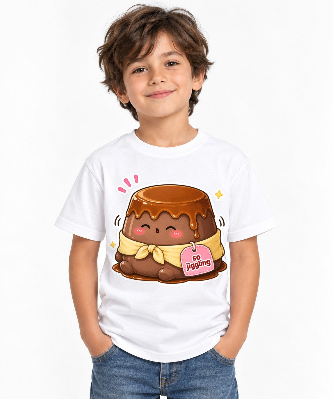 Jiggling Pudding - White