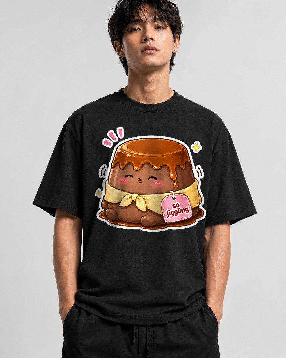 Jiggling Pudding - Black