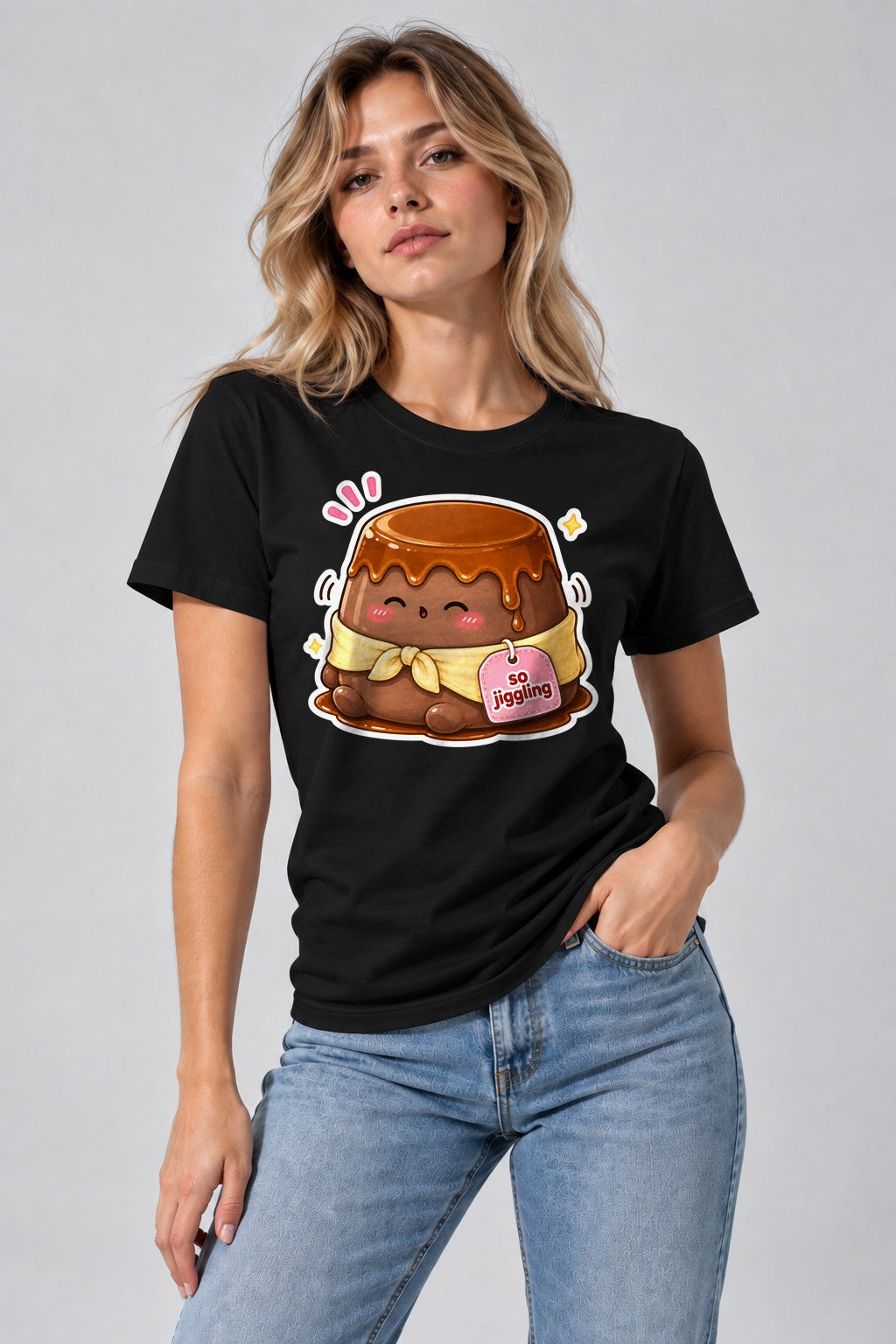 Jiggling Pudding - Black