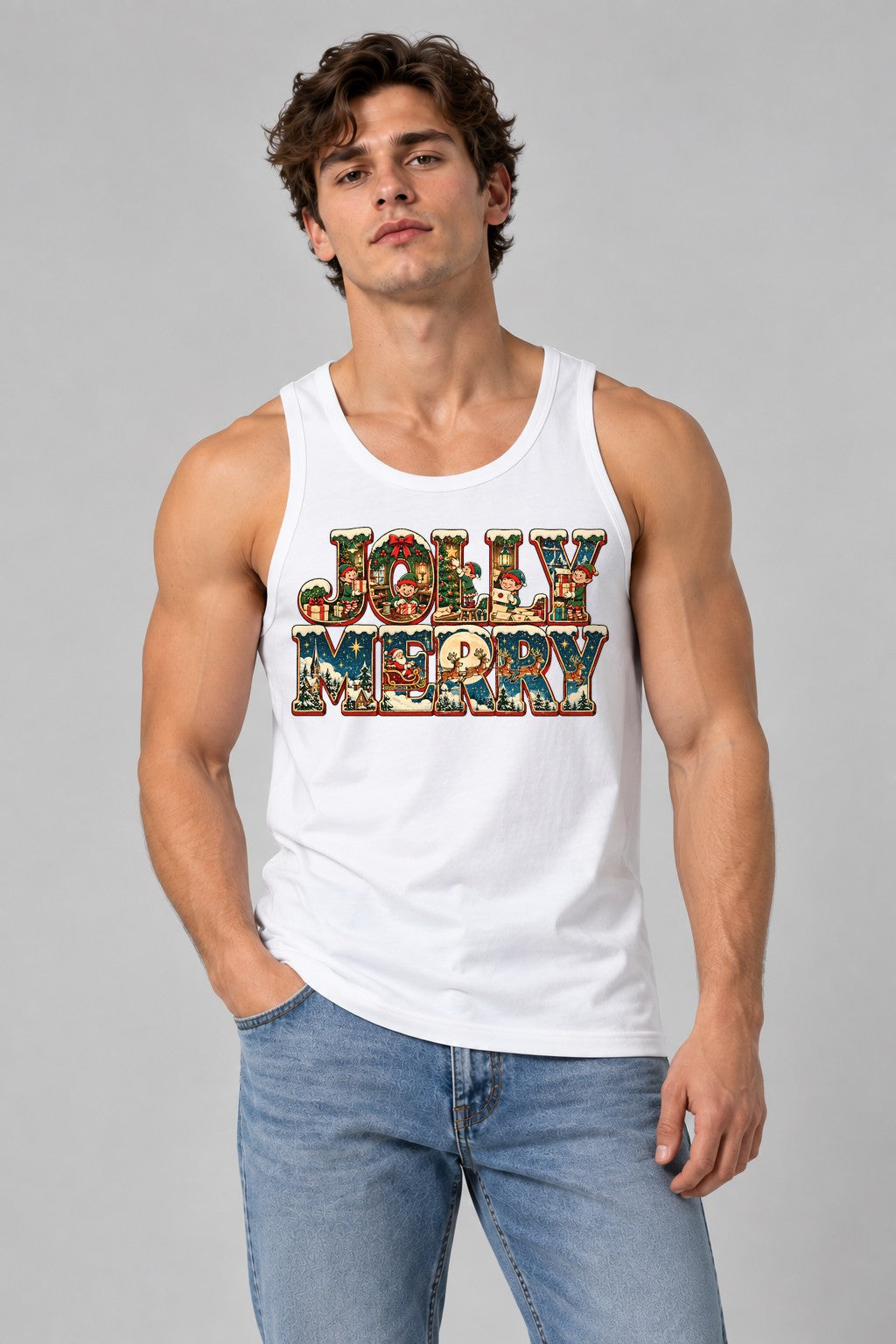 Jolly Merry - White