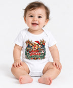 Jolly Reindeer Papa - White