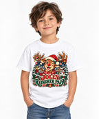 Jolly Reindeer Papa - White