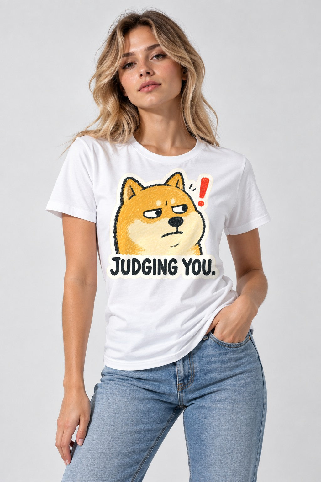 Judging You - White