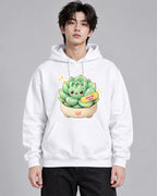 Juicy Leaf Succulent - White