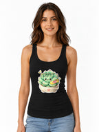 Juicy Leaf Succulent - Black