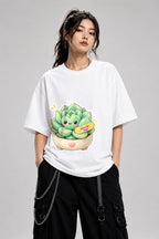 Juicy Leaf Succulent - White