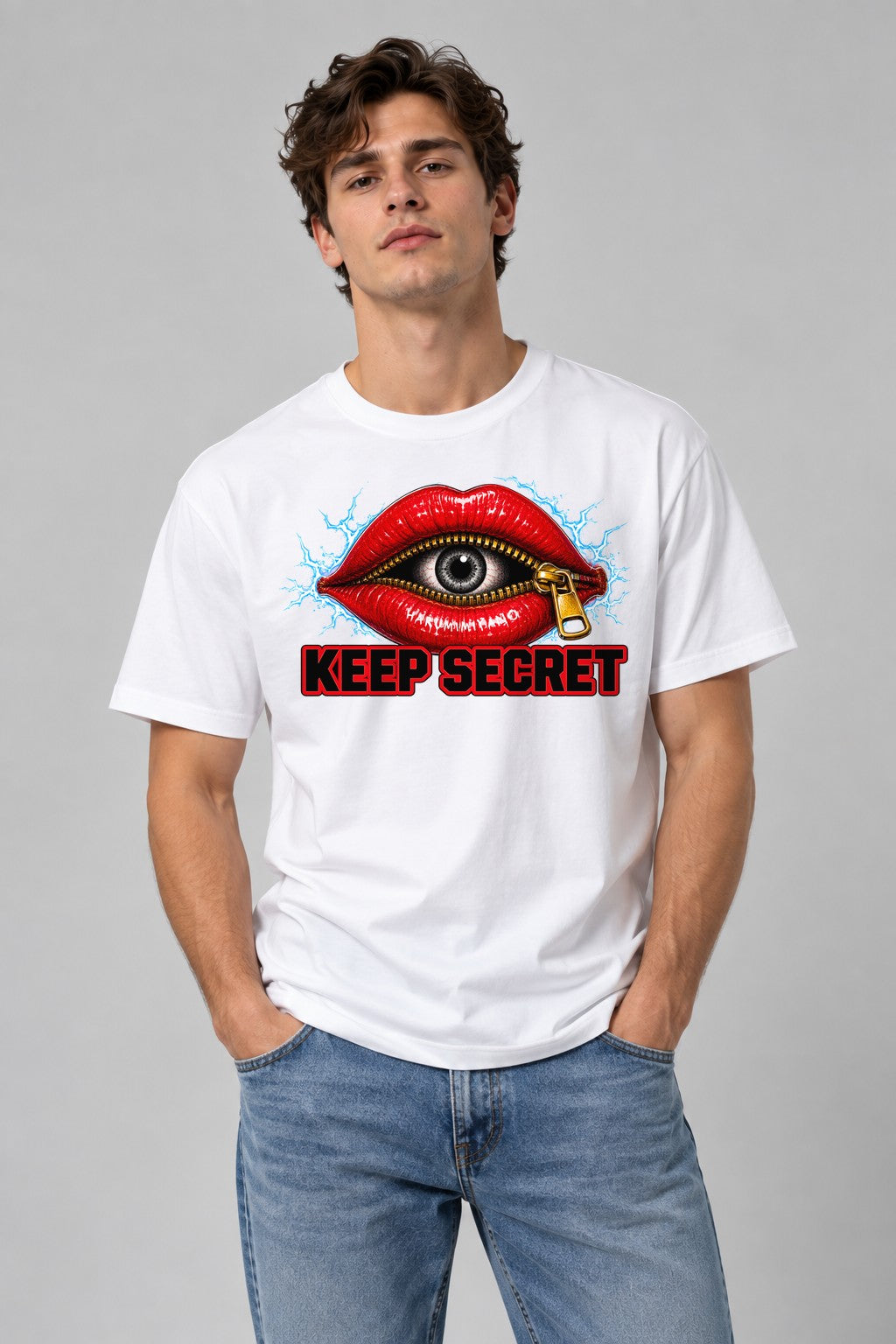 Keep Secret - White