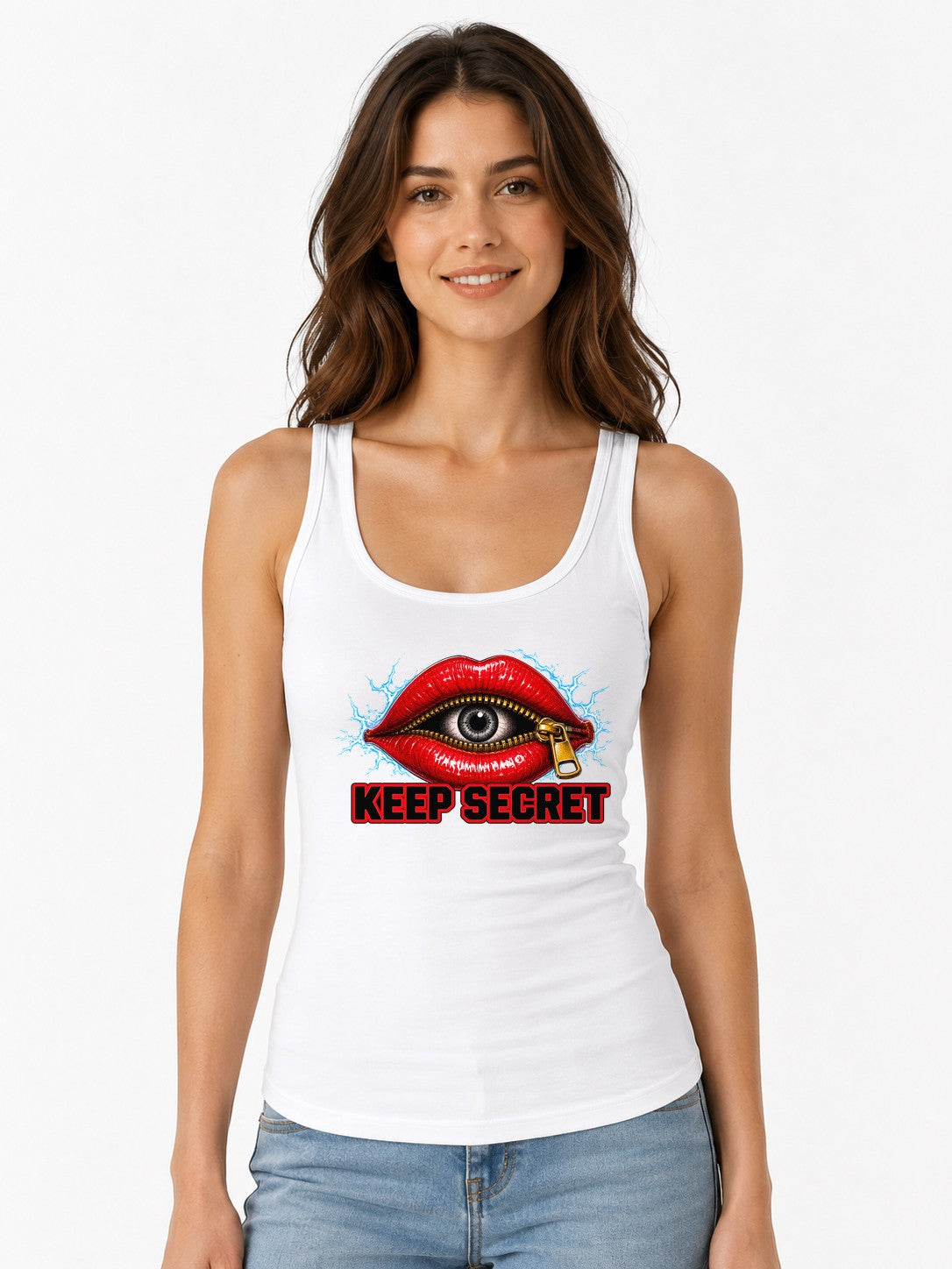 Keep Secret - White