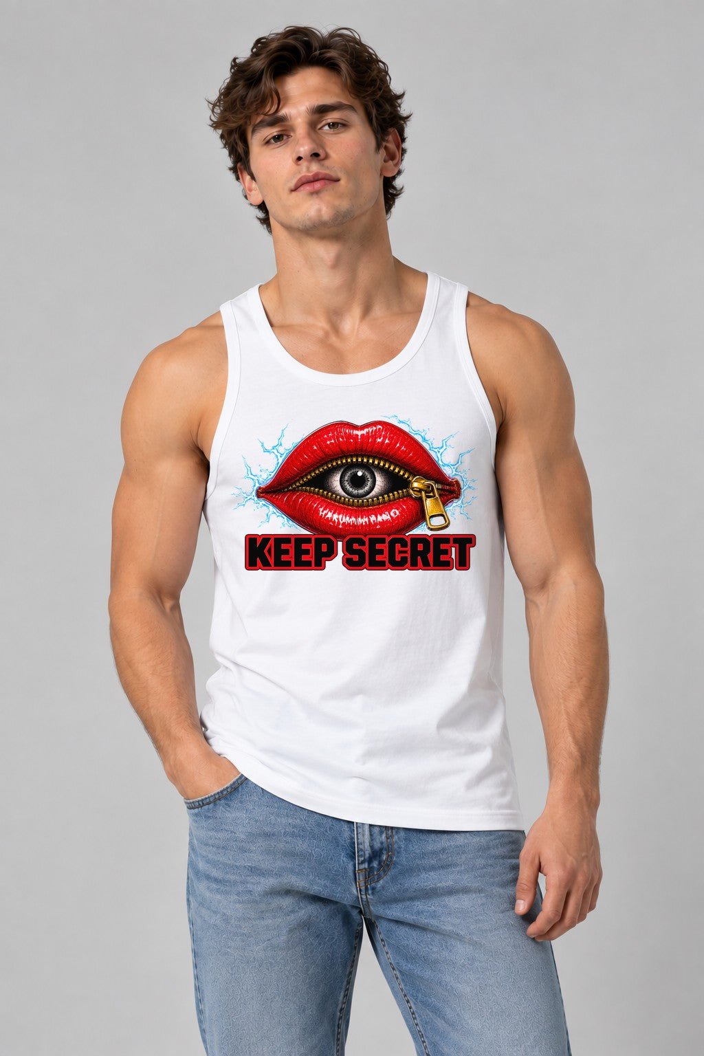 Keep Secret - White