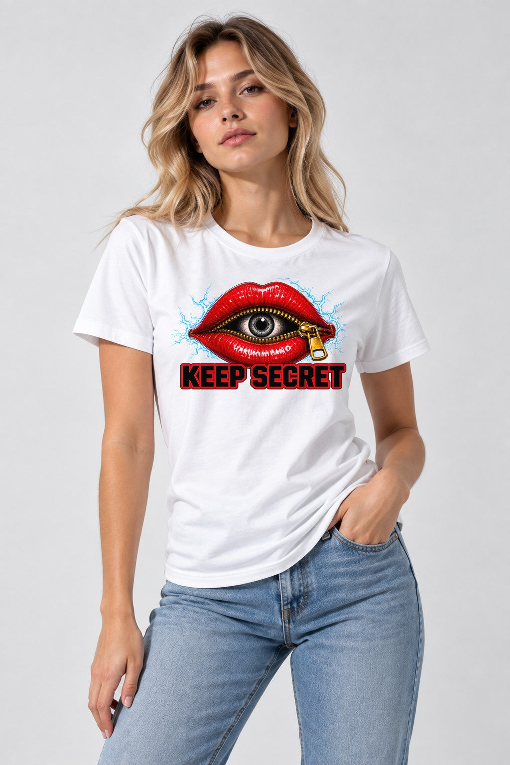 Keep Secret - White