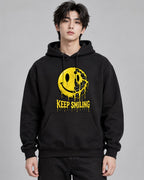 Keep Smiling Melting Face - Black