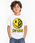 Keep Smiling Melting Face - White