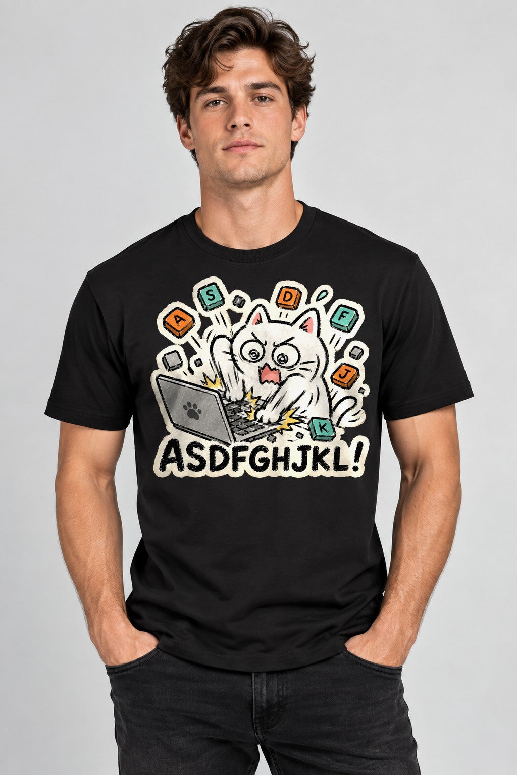 Keyboard Cat Chaos - Black