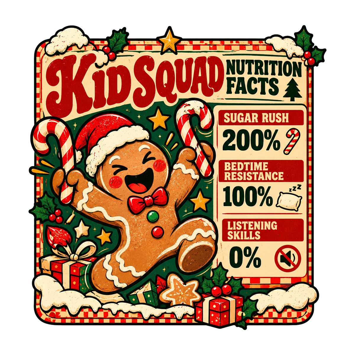 Kid Squad Nutrition Facts