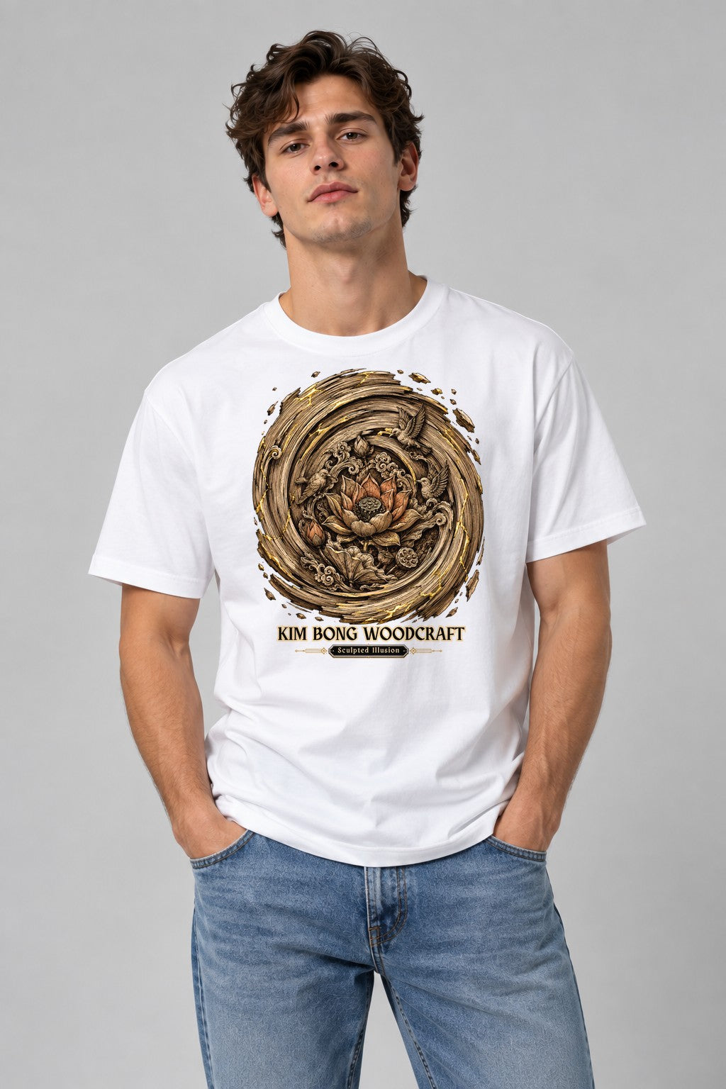 Kim Bong Woodcraft - White