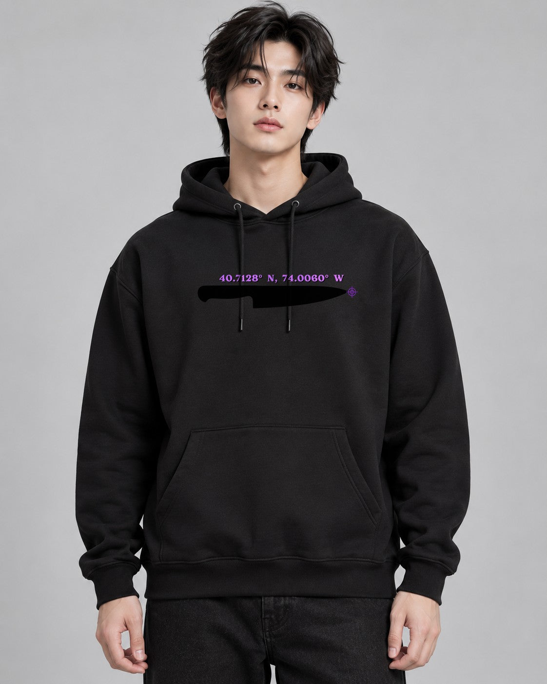 Kitchen Knife Coordinates - Black