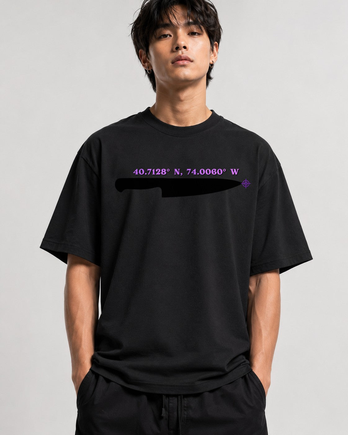 Kitchen Knife Coordinates - Black