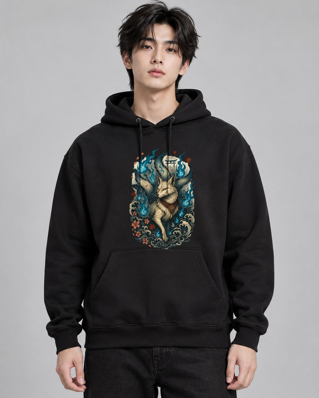Kitsune Spirit - Black