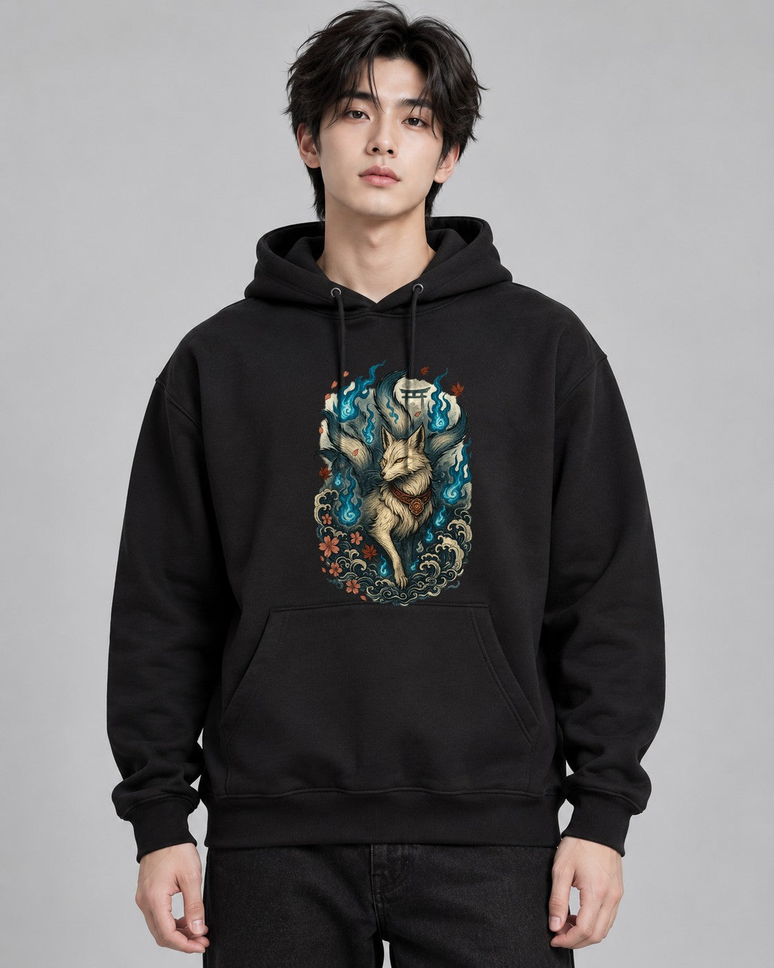 Kitsune Spirit - Black