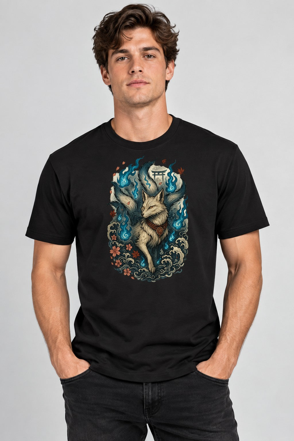 Kitsune Spirit - Black