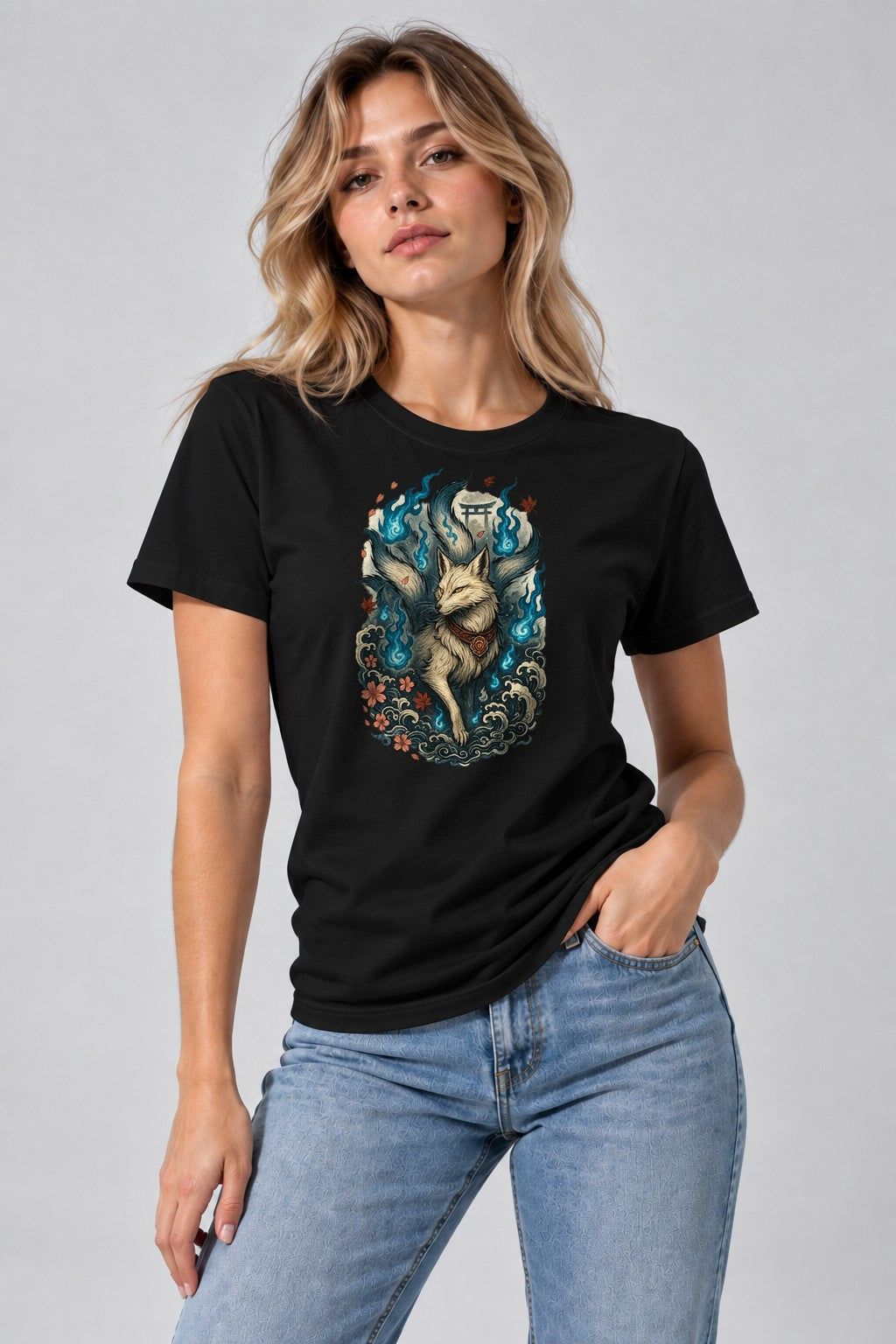 Kitsune Spirit - Black