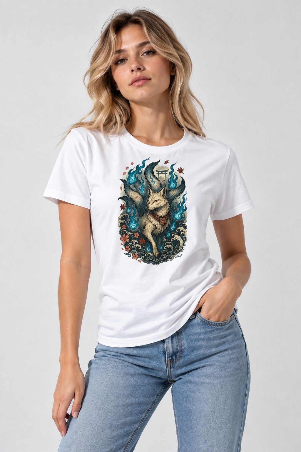 Kitsune Spirit - White