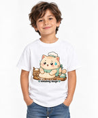 Kneading Dough Cat - White