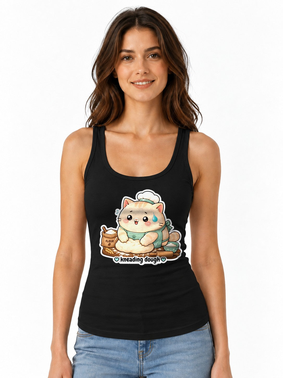 Kneading Dough Cat - Black