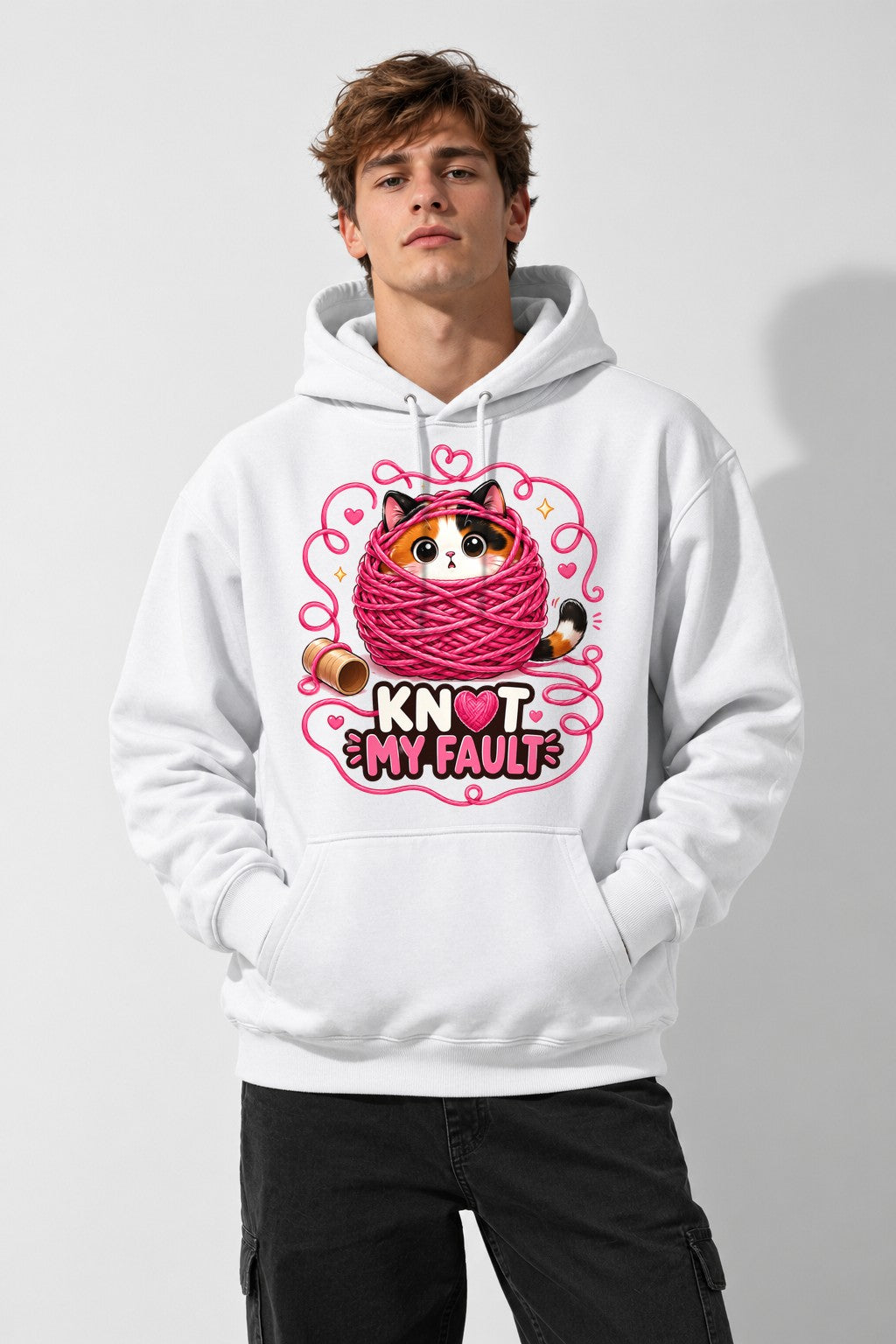 Knot My Fault - White