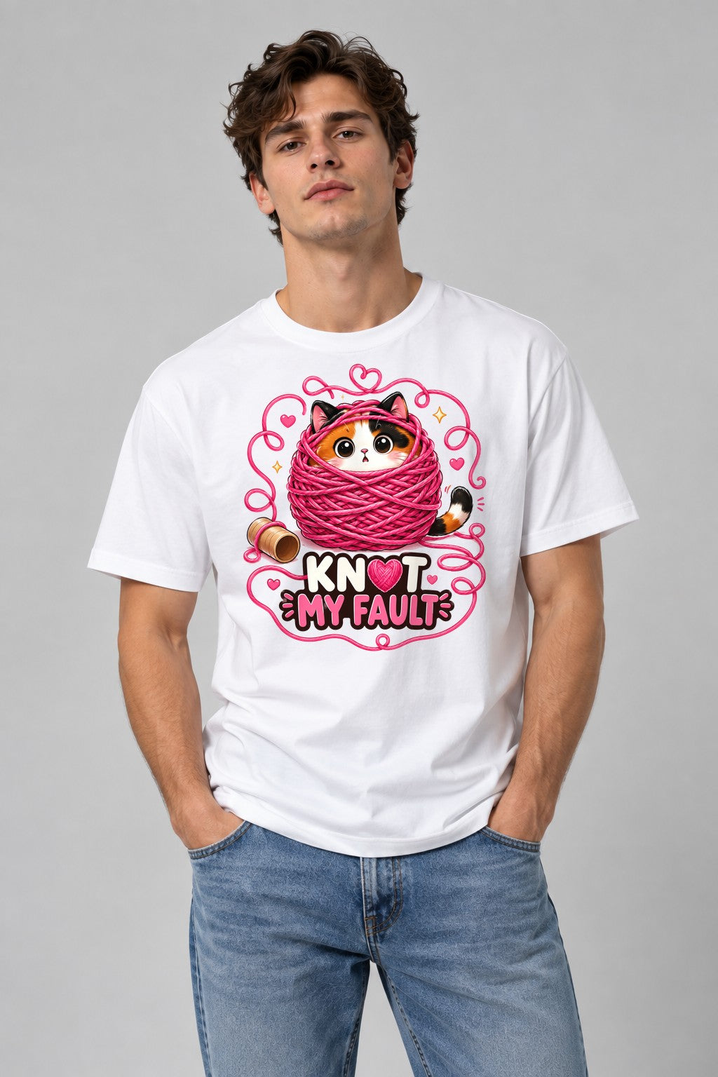 Knot My Fault - White