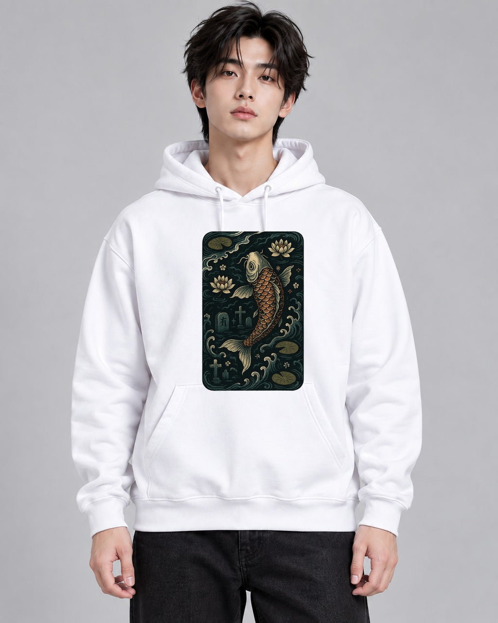 Koi Graveyard Pond - White
