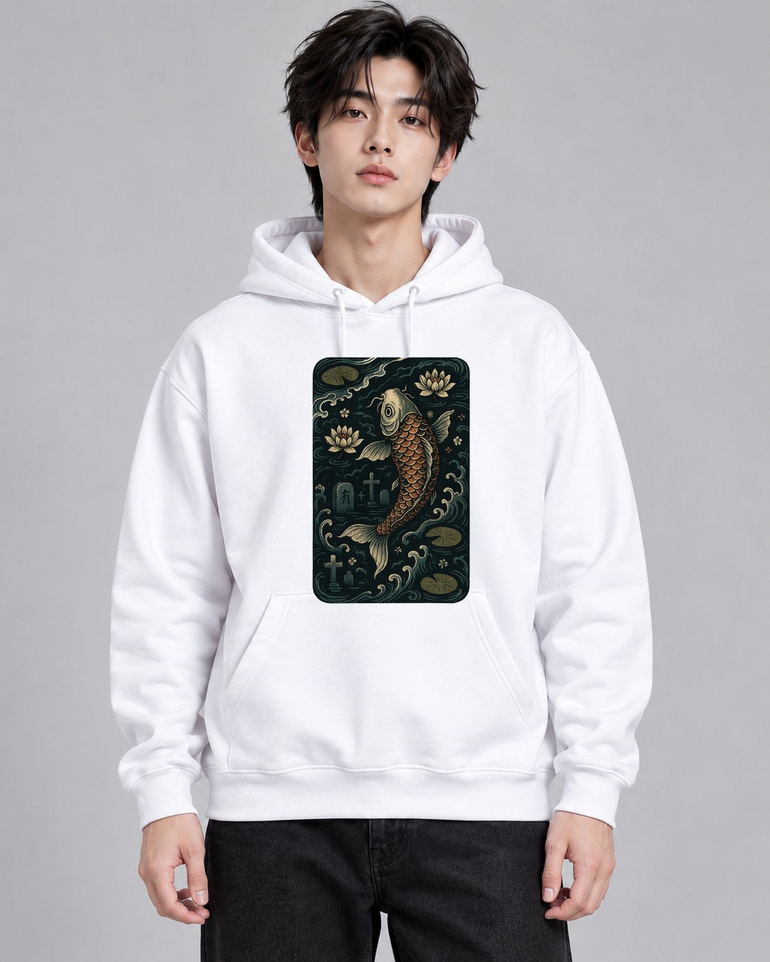 Koi Graveyard Pond - White