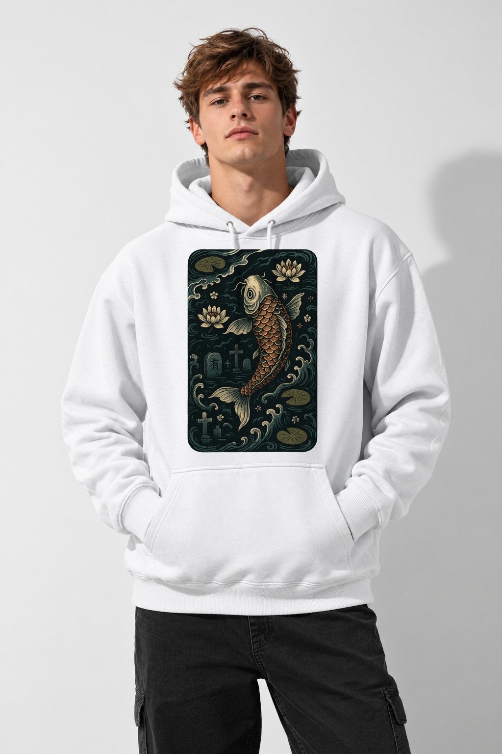 Koi Graveyard Pond - White