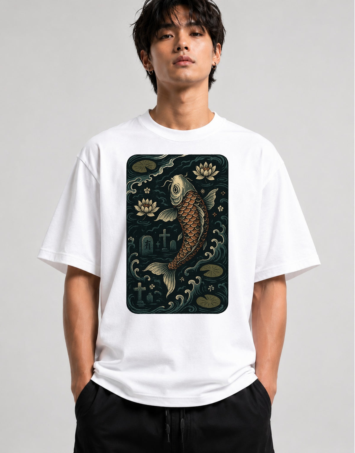 Koi Graveyard Pond - White