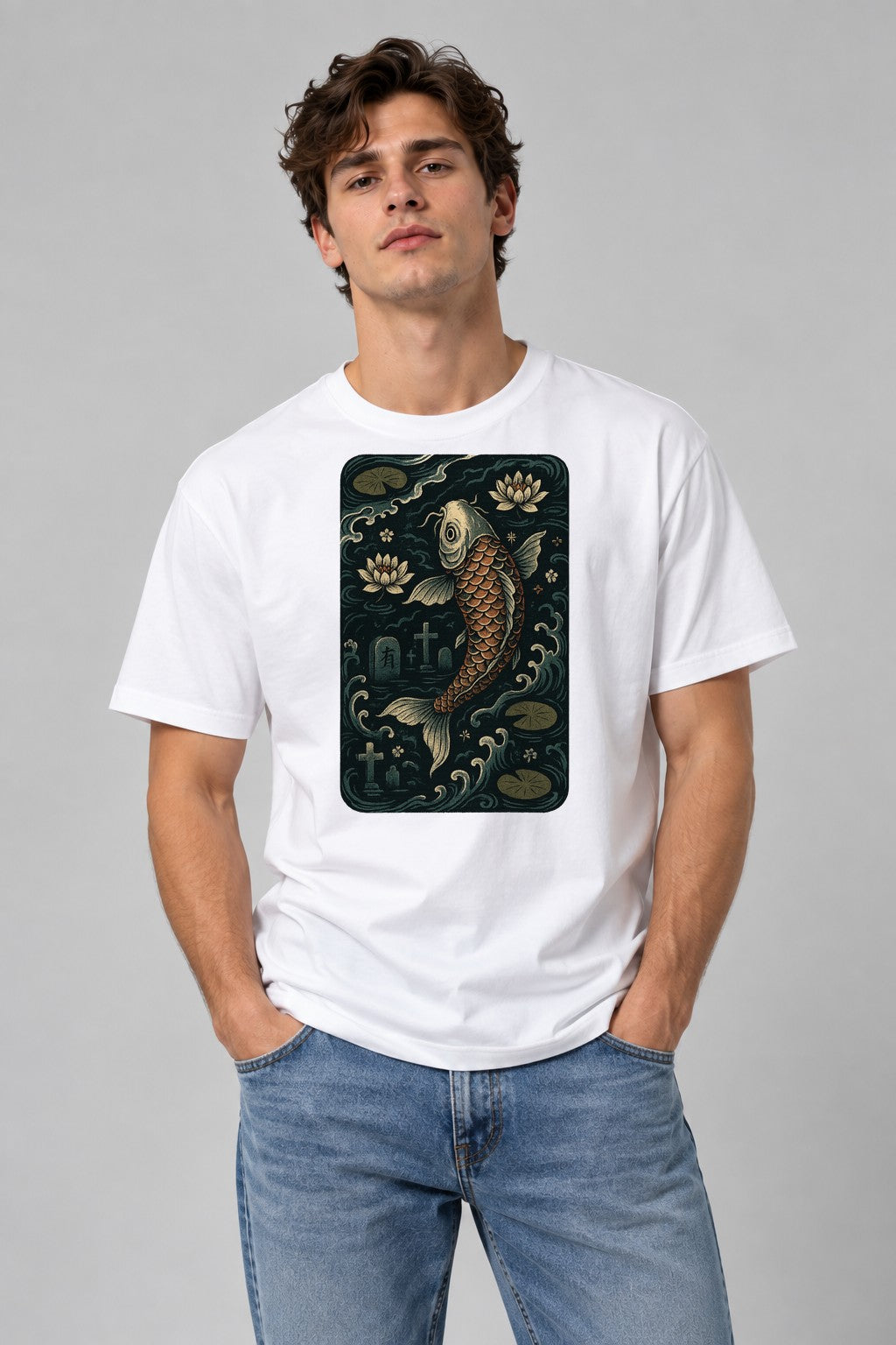 Koi Graveyard Pond - White