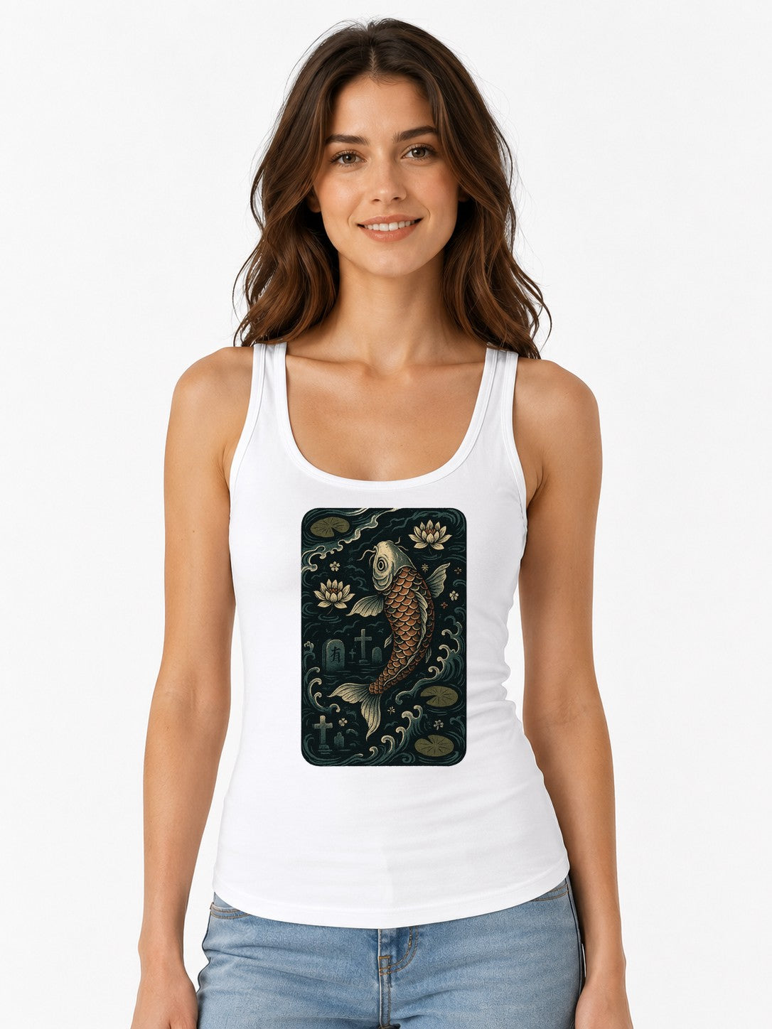 Koi Graveyard Pond - White