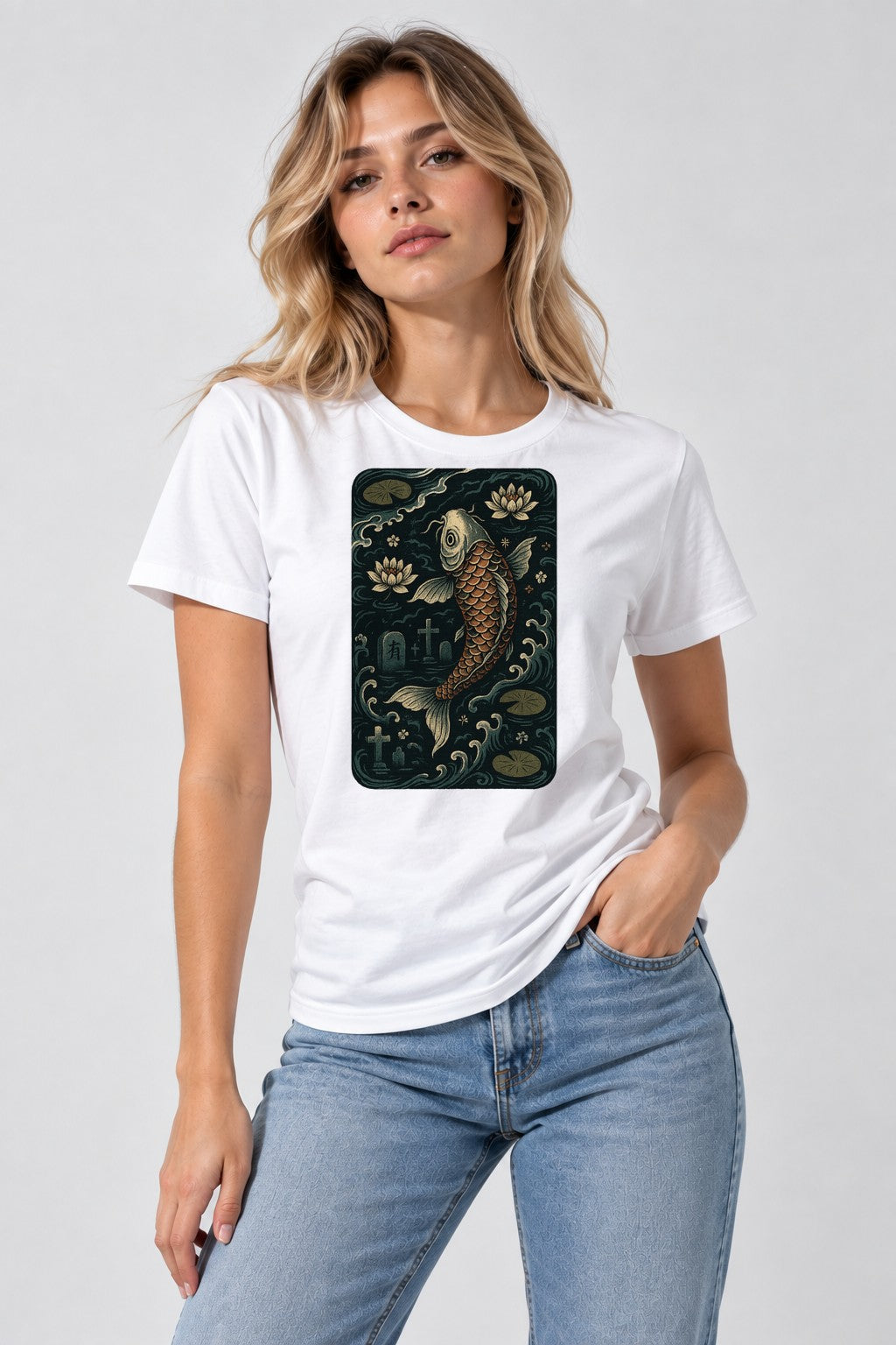 Koi Graveyard Pond - White