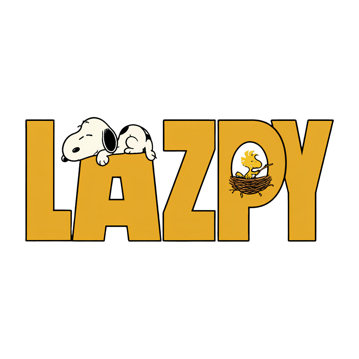 Lazy Snoopy