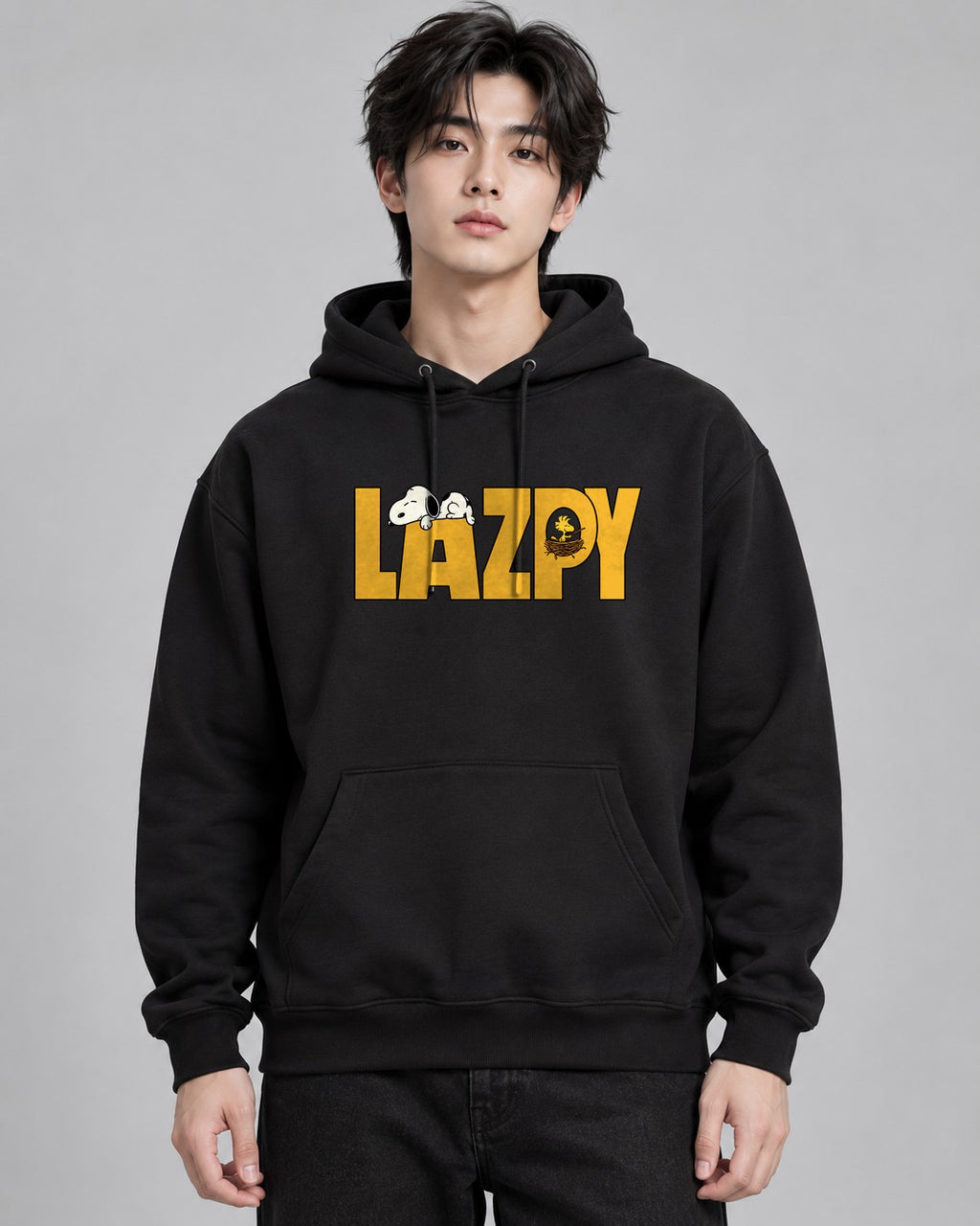 Lazy Snoopy - Black