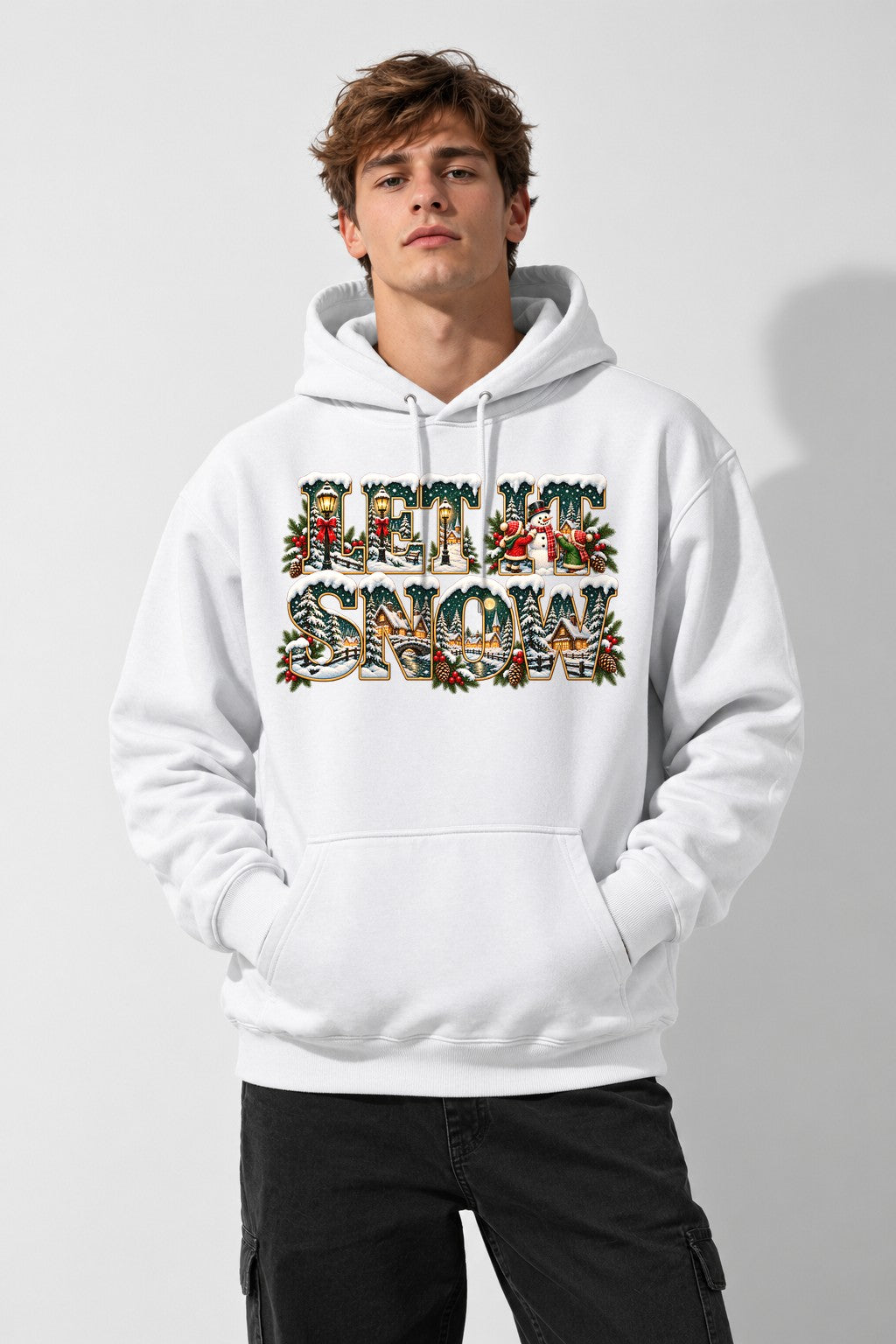 Let It Snow - White