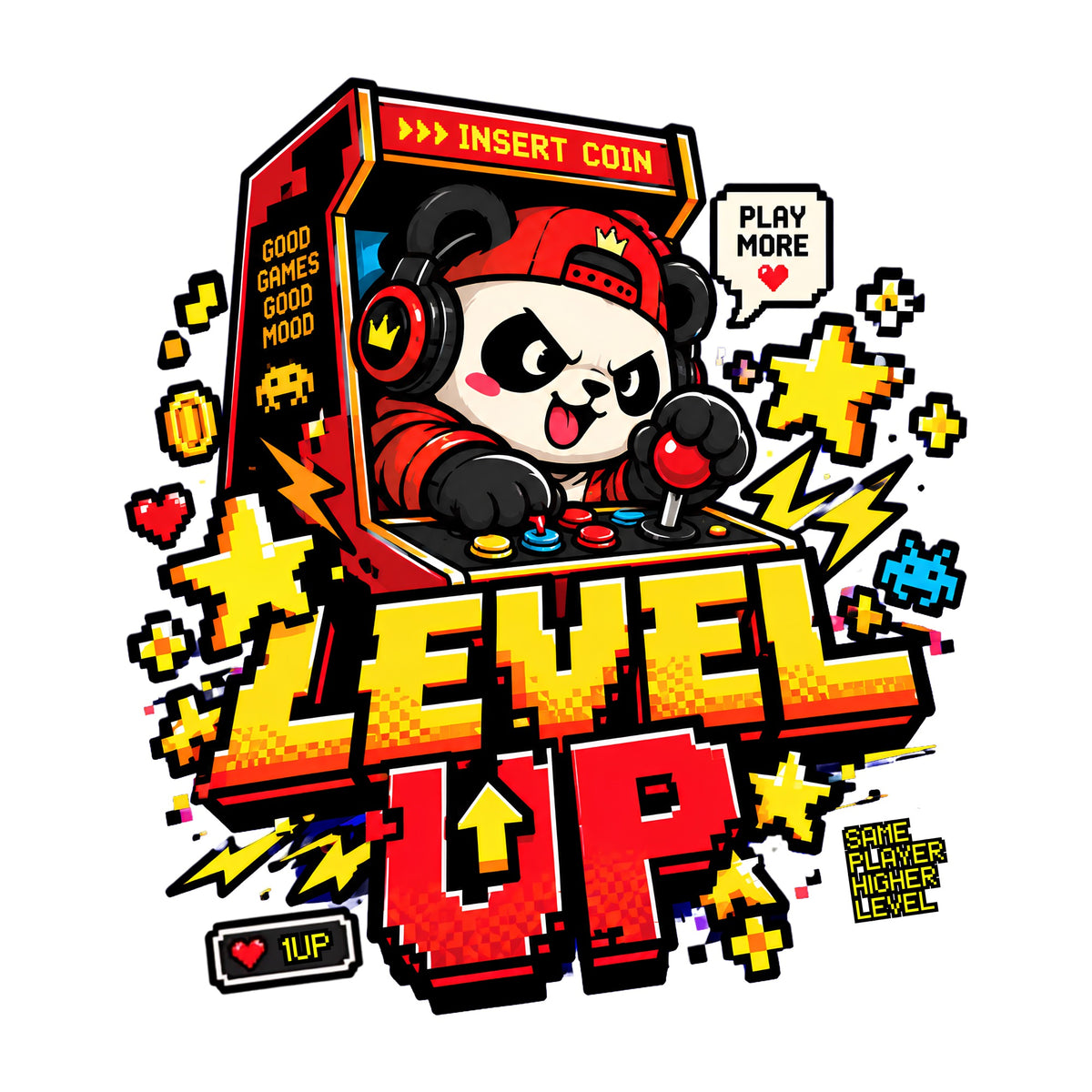 Level Up Panda