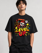 Level Up Panda - Black