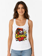 Level Up Panda - White