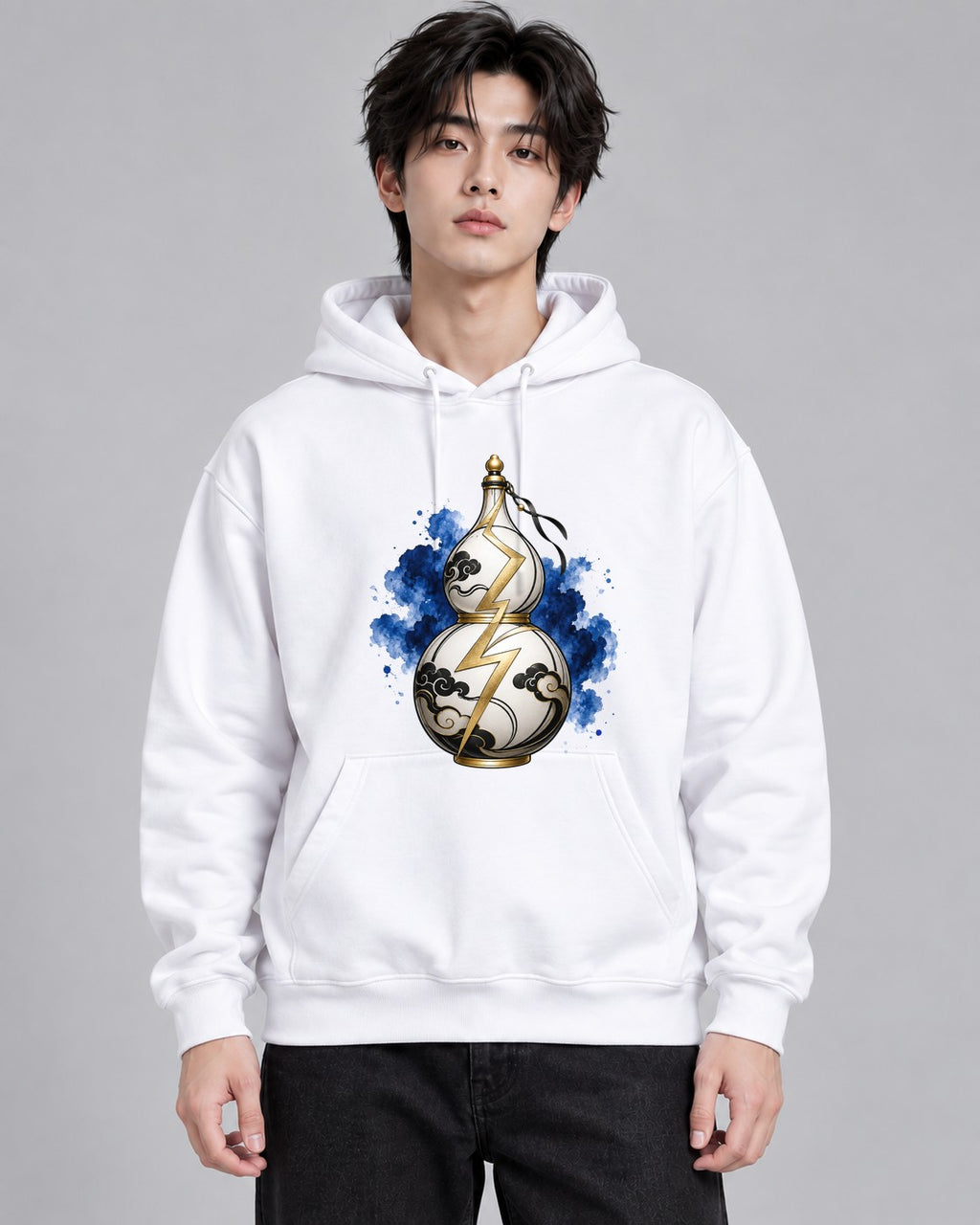 Lightning Gourd Bottle - White