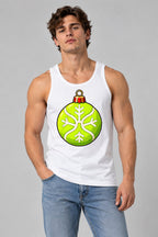 Lime Ornament Snowflake - White