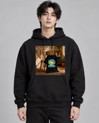 Loading Forever - Cute Dizzy Duck Bu - Black